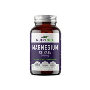 Nutri Nua Magnesium Citrate 200mg Vegan 60 capsules