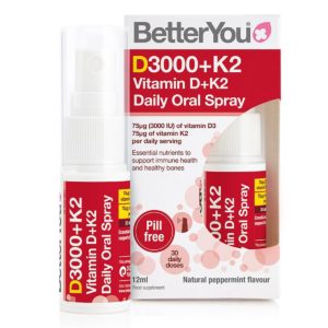 Better You D3000 + K2 Oral Spray (12ml)